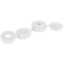 Snap-on Cap White 6-8g