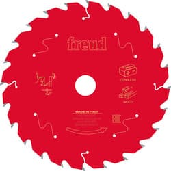 Freud Cordless Circular Saw Blade 165 x 20 x T24