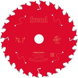 Freud Wood Circular Saw Blade 165mm x 20mm 24T