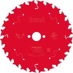 Freud Wood Circular Saw Blade 160mm x 20mm 24T