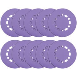 Trend AB/150/120A 120 Grit 12-Hole Punched Multi-Material Sanding Discs 150mm 10 Pack