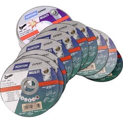 Norton Expert Multi Purpose Cutting Disc 115 x 1 x 22mm