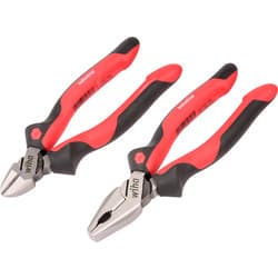 WIHA Combination Pliers & Diagonal Cutters 180mm & 160mm