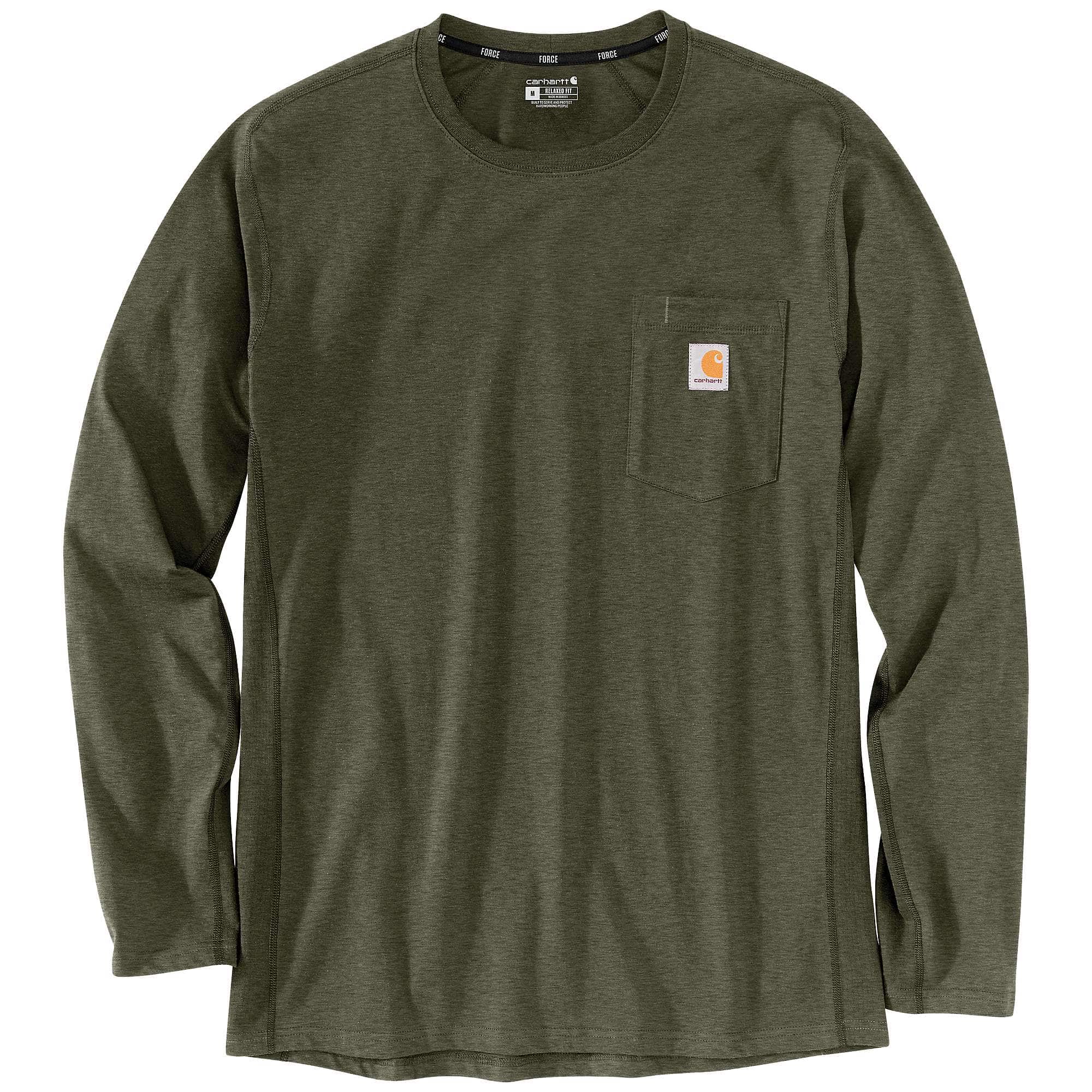 Carhartt Force™ Relaxed Fit Midweight Long-Sleeve Pocket T-Shirt
