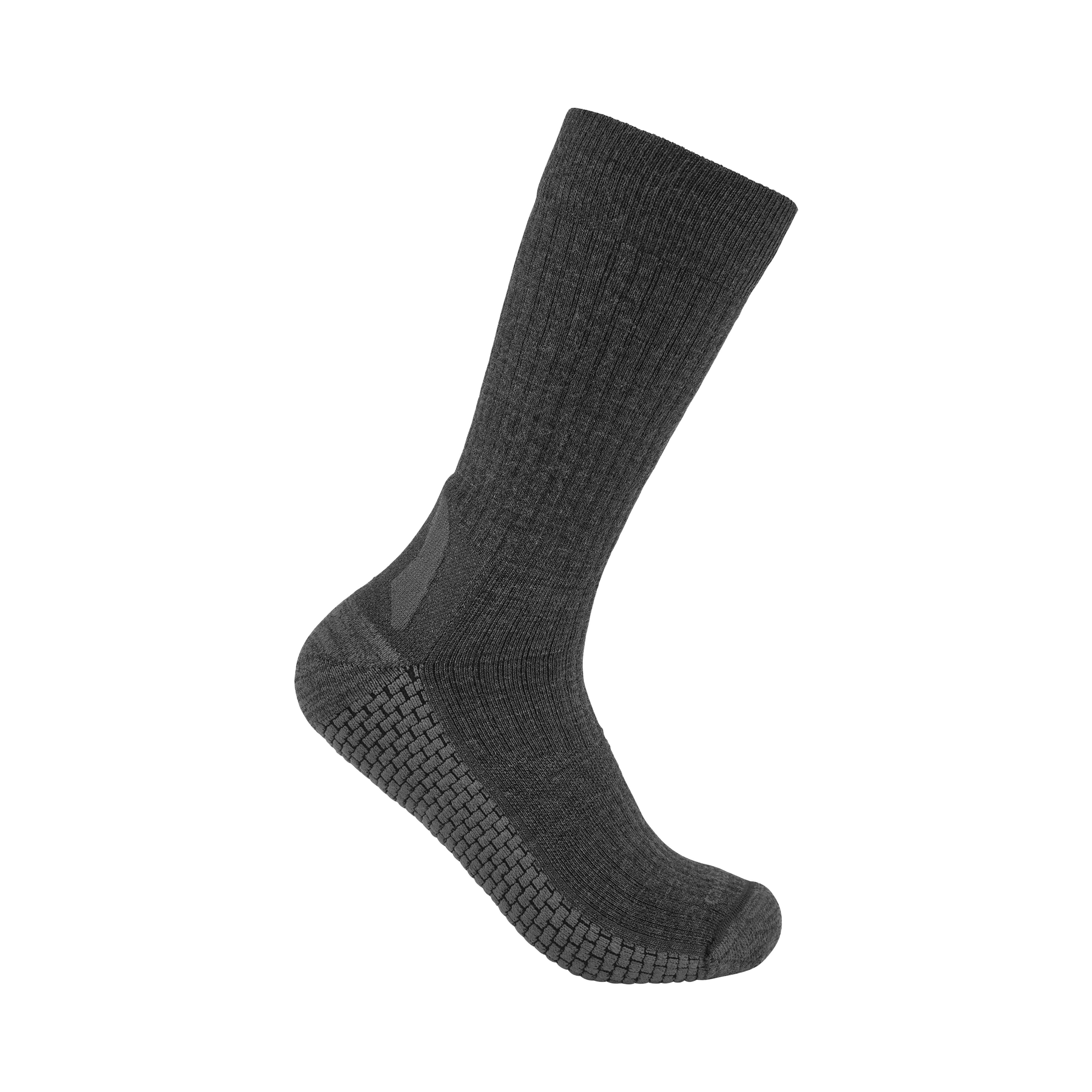 Force™ Grid Midweight Synthetic-Merino Wool Blend Crew Sock
