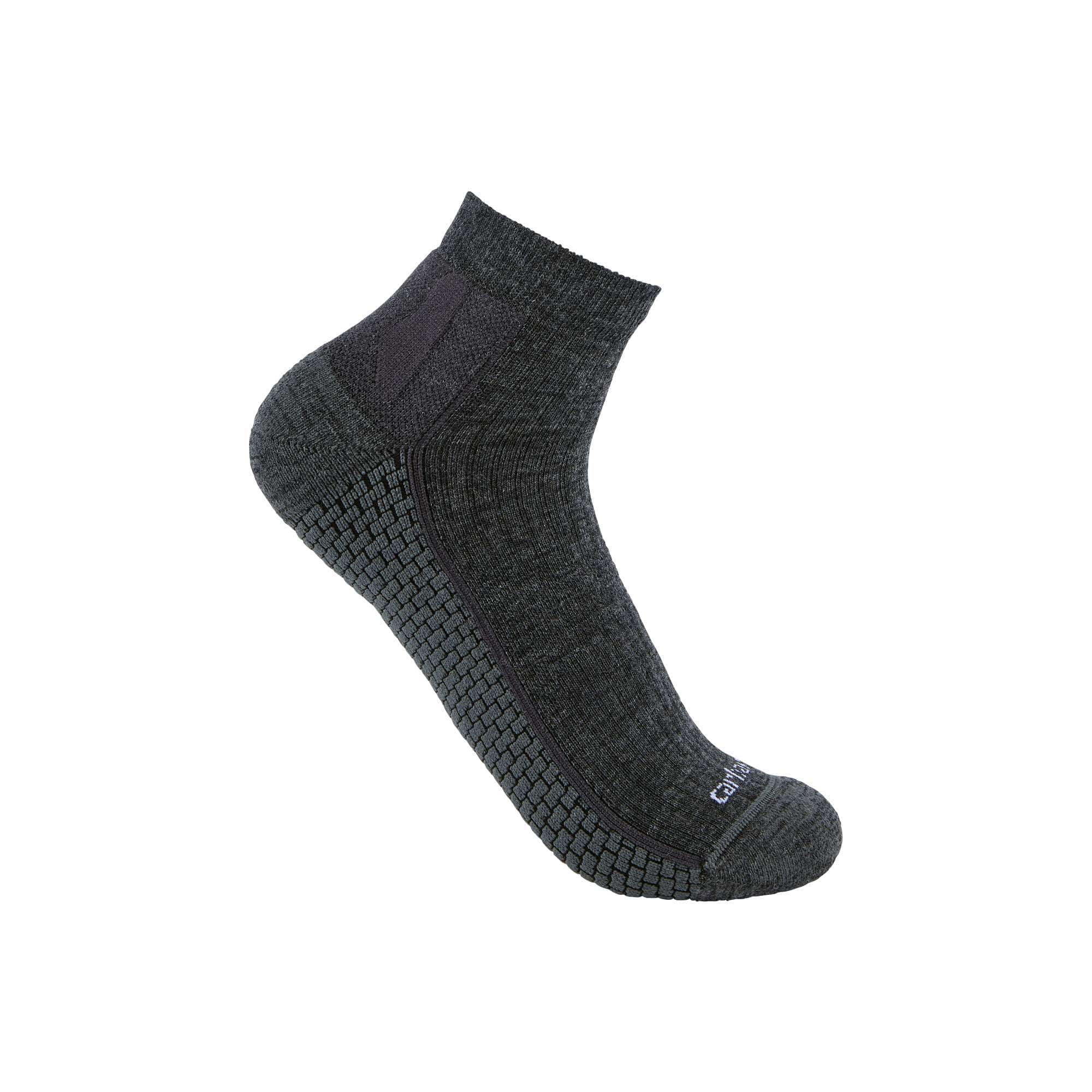 Force™ Grid Midweight Synthetic-Merino Wool Blend Quarter Sock