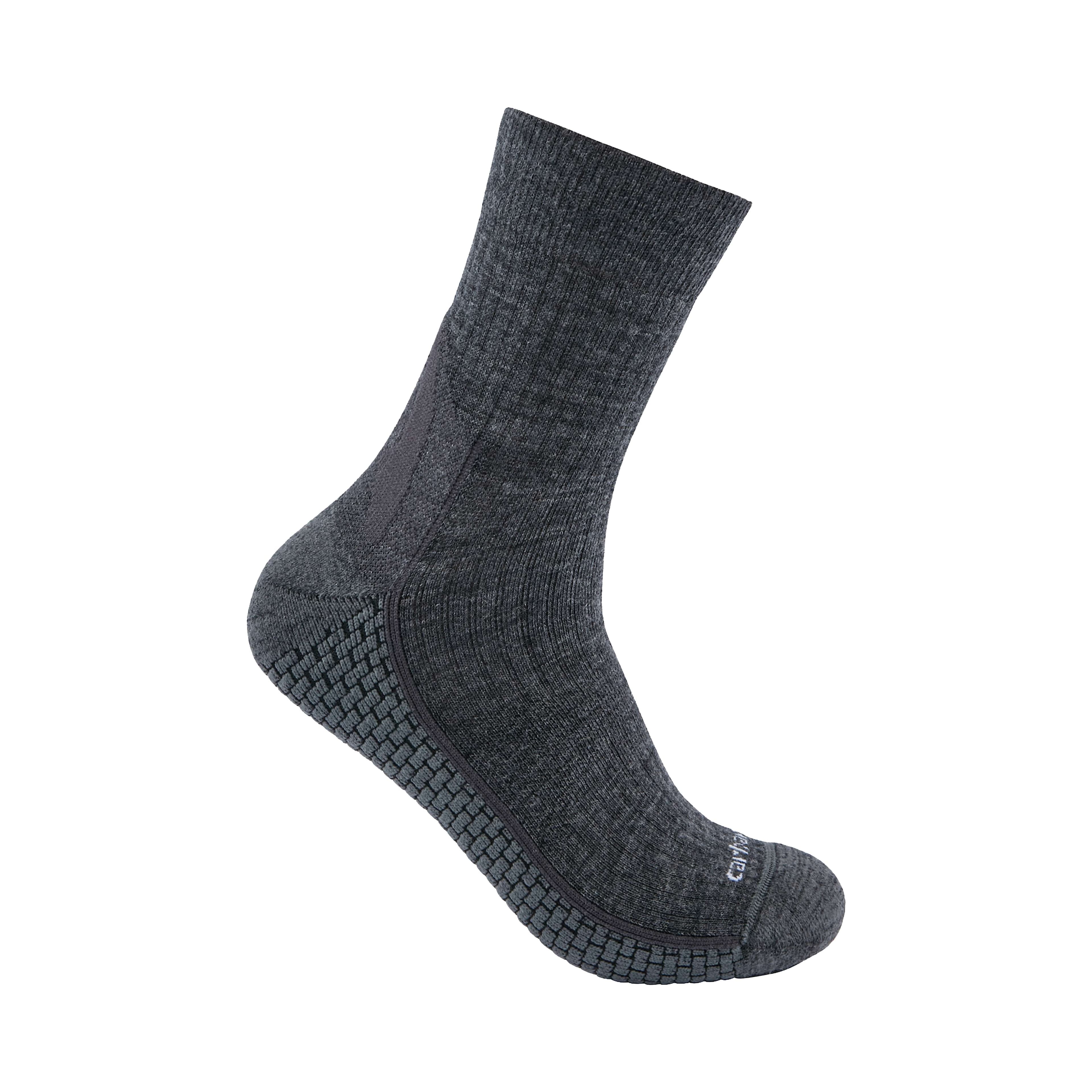 Force™ Grid Midweight Synthetic-Merino Wool Blend Short Crew Sock