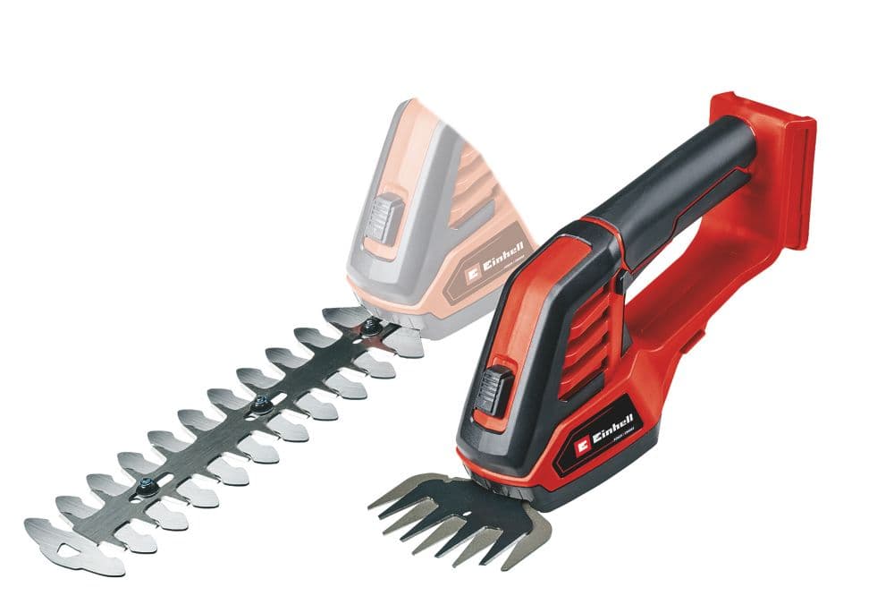 Einhell GE-CG 18/100 Li-Solo 18V Li-Ion Power X-Change Cordless Grass & Hedge Shears - Bare