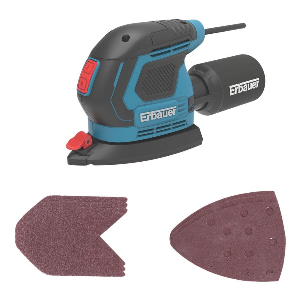 Erbauer ERB1245SDR 160W Electric Detail Sander 240V