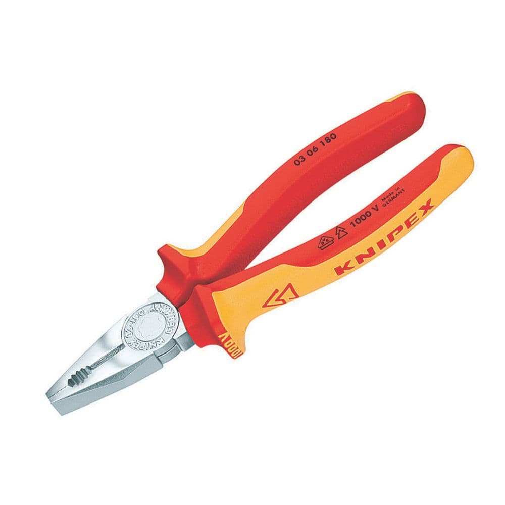 Knipex VDE Combination Pliers 6 1/4" (160mm)