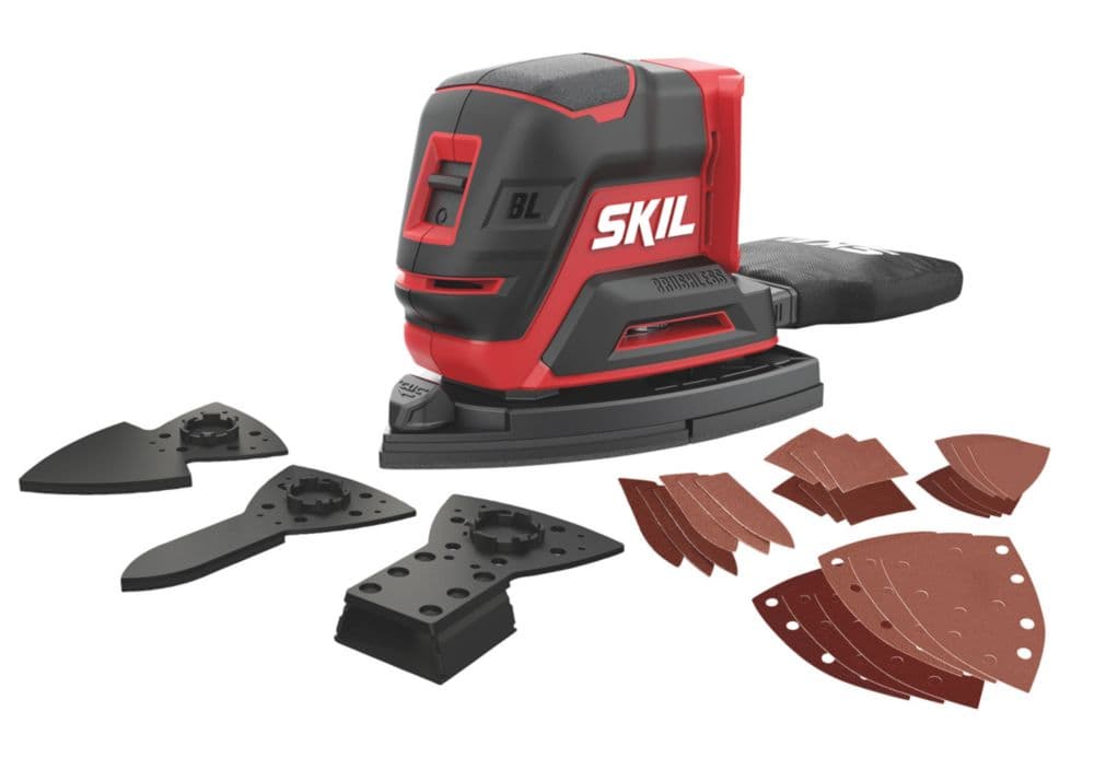 Skil SR1E3720CD 20V Li-Ion PWRCORE 20 Brushless Cordless Multi Sander - Bare