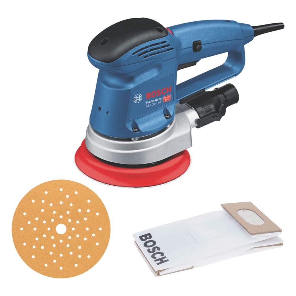 Bosch GEX 34-150 150mm Electric Random Orbit Sander 110V