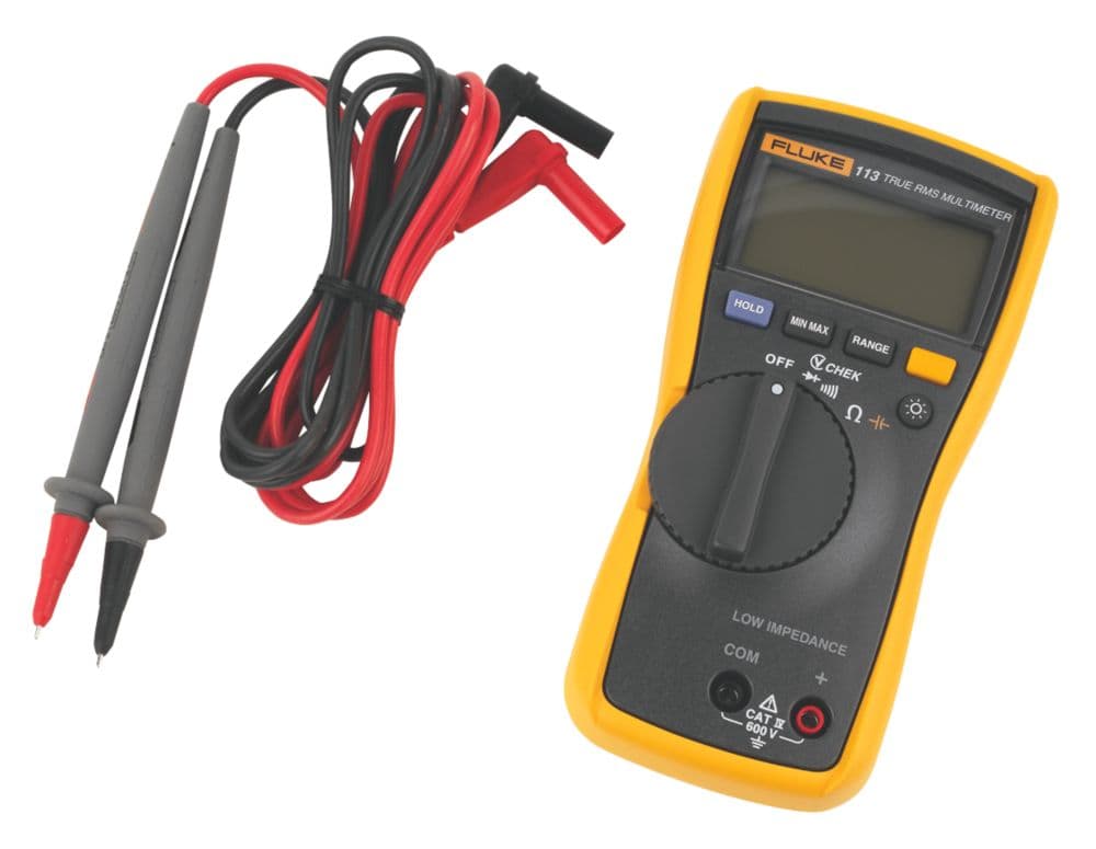 Fluke 113 AC/DC Digital Multimeter 600V