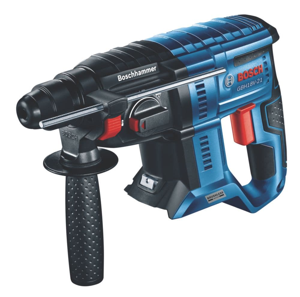 Bosch GBH 18V-21 2.4kg 18V 1 x 4.0Ah Li-Ion CoolPack Brushless Cordless SDS Plus Hammer Drill