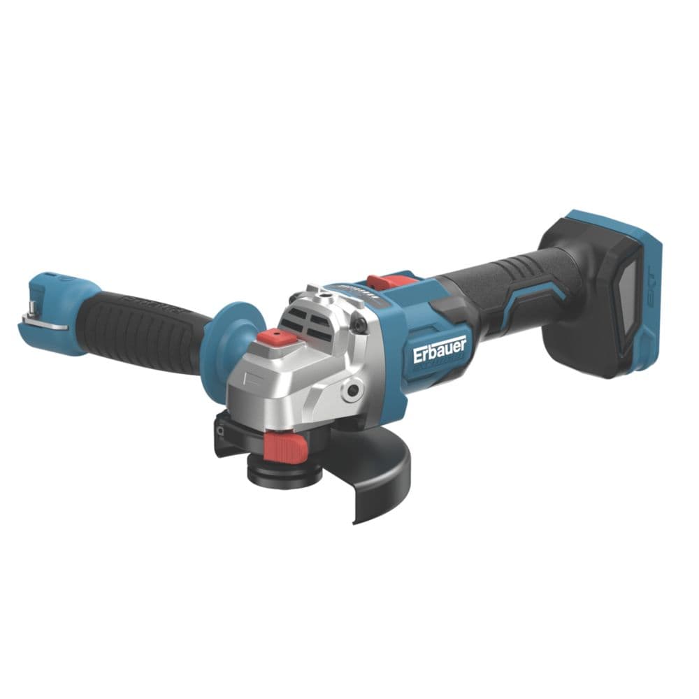 Erbauer ERI1082GRD 18V 1 x 4.0Ah Li-Ion EXT 4.5" Brushless Cordless Angle Grinder